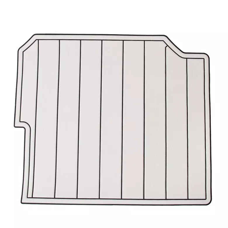 Grey Non Toxic Self Adhesive Waterproof Laminated Boat Flooring Carpet Eva Synthetic Boat Decking Material