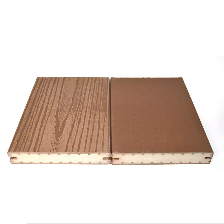 Outdoor Wood Recycled Plastic Parquet Timber Floor Covering