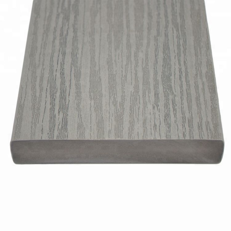 Outdoor Stain Resistance PVC Wood Plastic Composite Decking Flooring