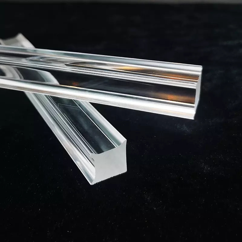New Design Square Clear Acrylic Rod for Led Decoration Light Bar